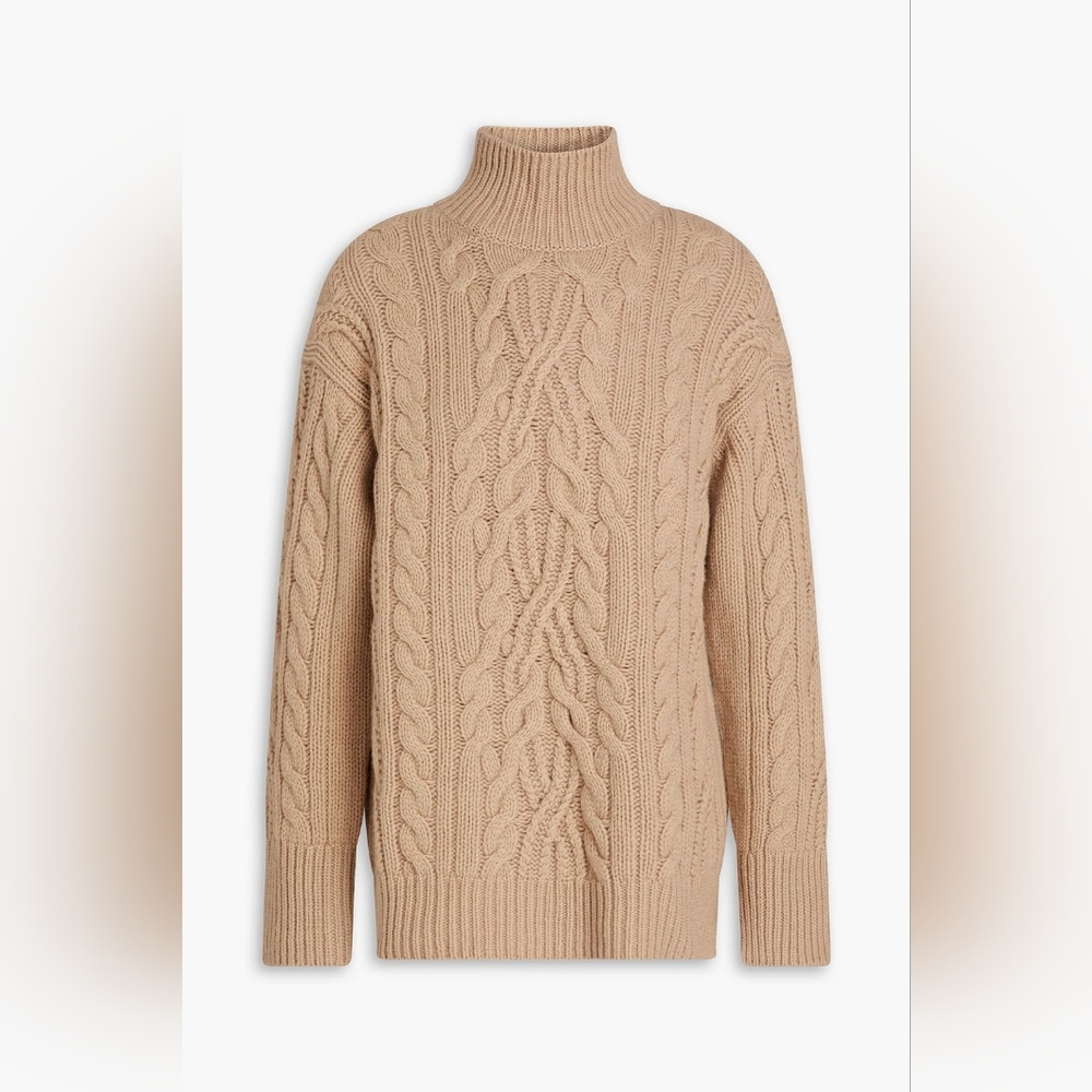 Vince Cashmere & Wool Blend Camel Turtleneck - xl - Picture 1 of 10